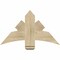Ekena Millwork Davenport Rough Sawn Timber Gable Bracket, Douglas Fir, 36"W x 21"H x 2"D x 6"F, 14/12 Pitch GBW036X21X0206DAV00RDF - alternate 1